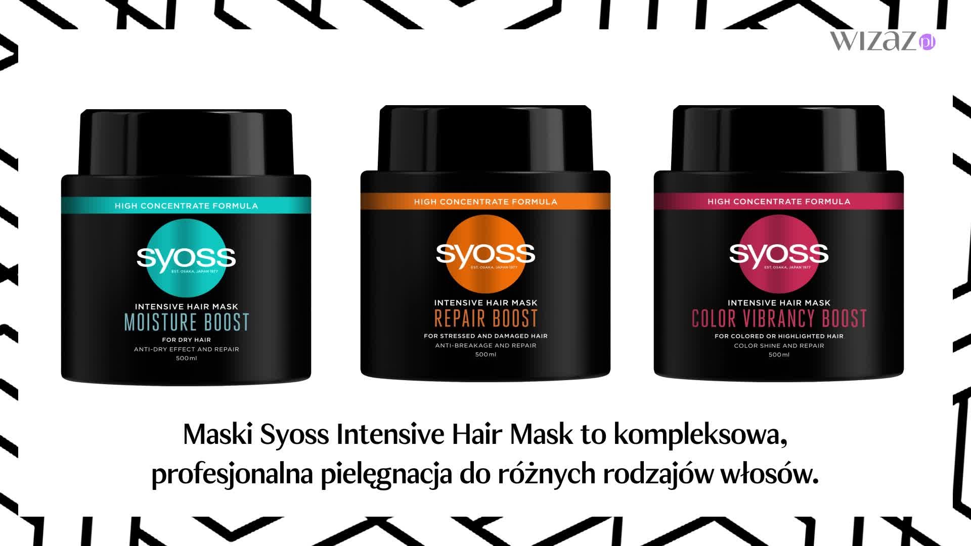 Przetestowałyśmy nowe maski do włosów Syoss ze skoncentrowaną formułą. Efekt to miękkie, zdrowe i gładkie pasma
