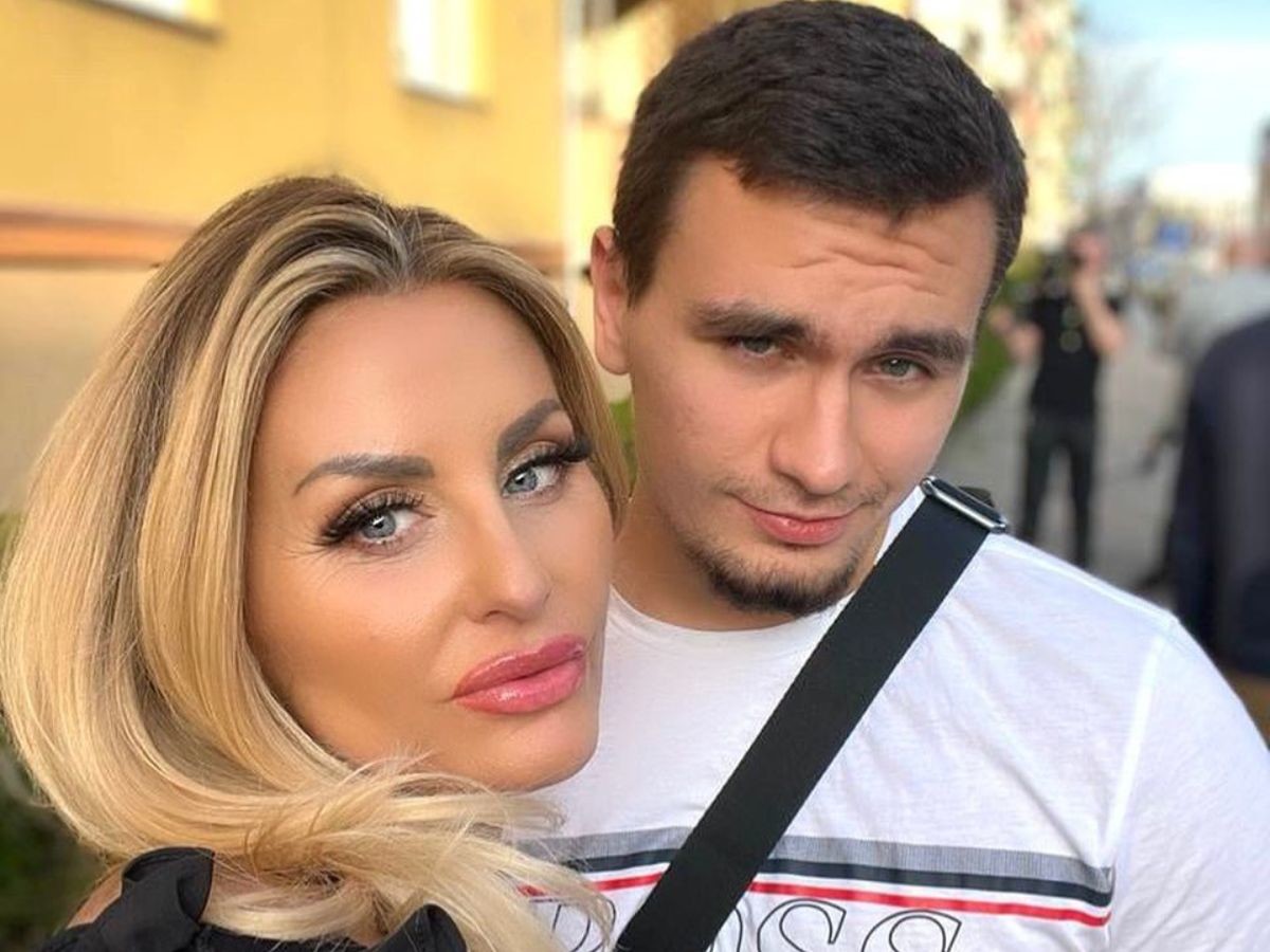 Dagmara Kaźmierska z Królowych życia z synem Conanem