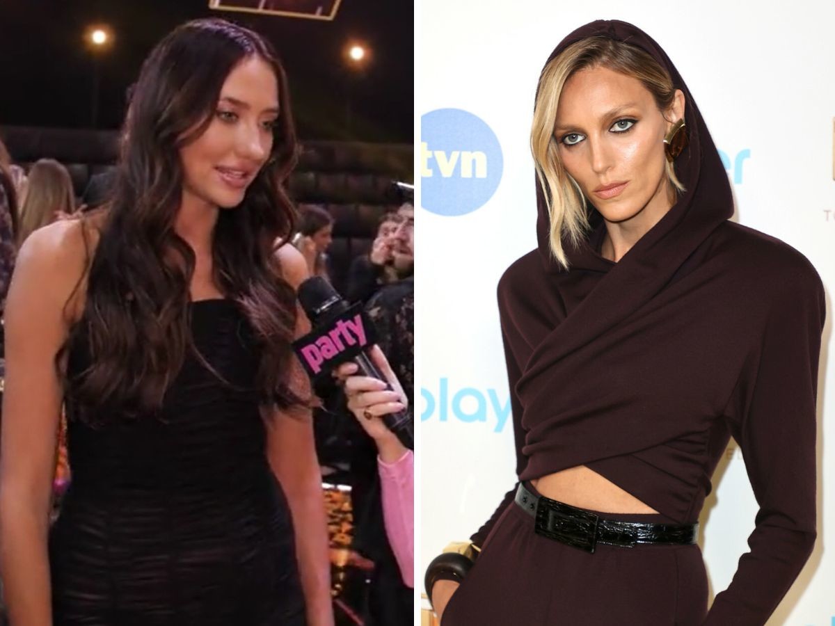 Klaudia i Anja Rubik na planie Top Model