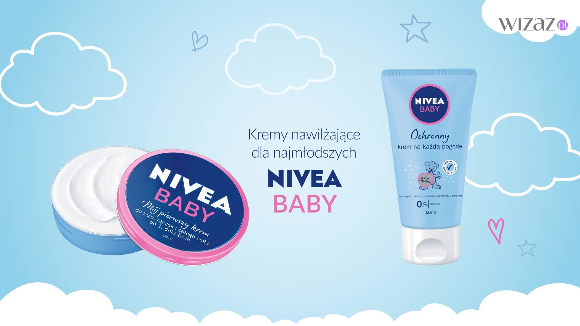 Nawilżają, chronią skórę dzieci, a do pięknie pachną i mają przyjemną, lekką konsystencję! Kosmetyki do pielęgnacji NIVEA BABY przetestowane!