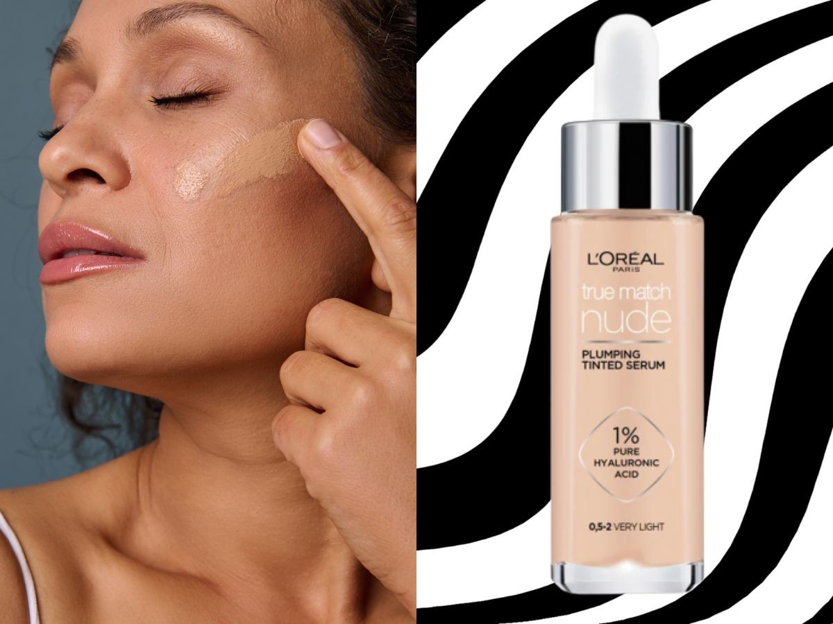 Nawilżający podkład z serum do twarzy L'oreal