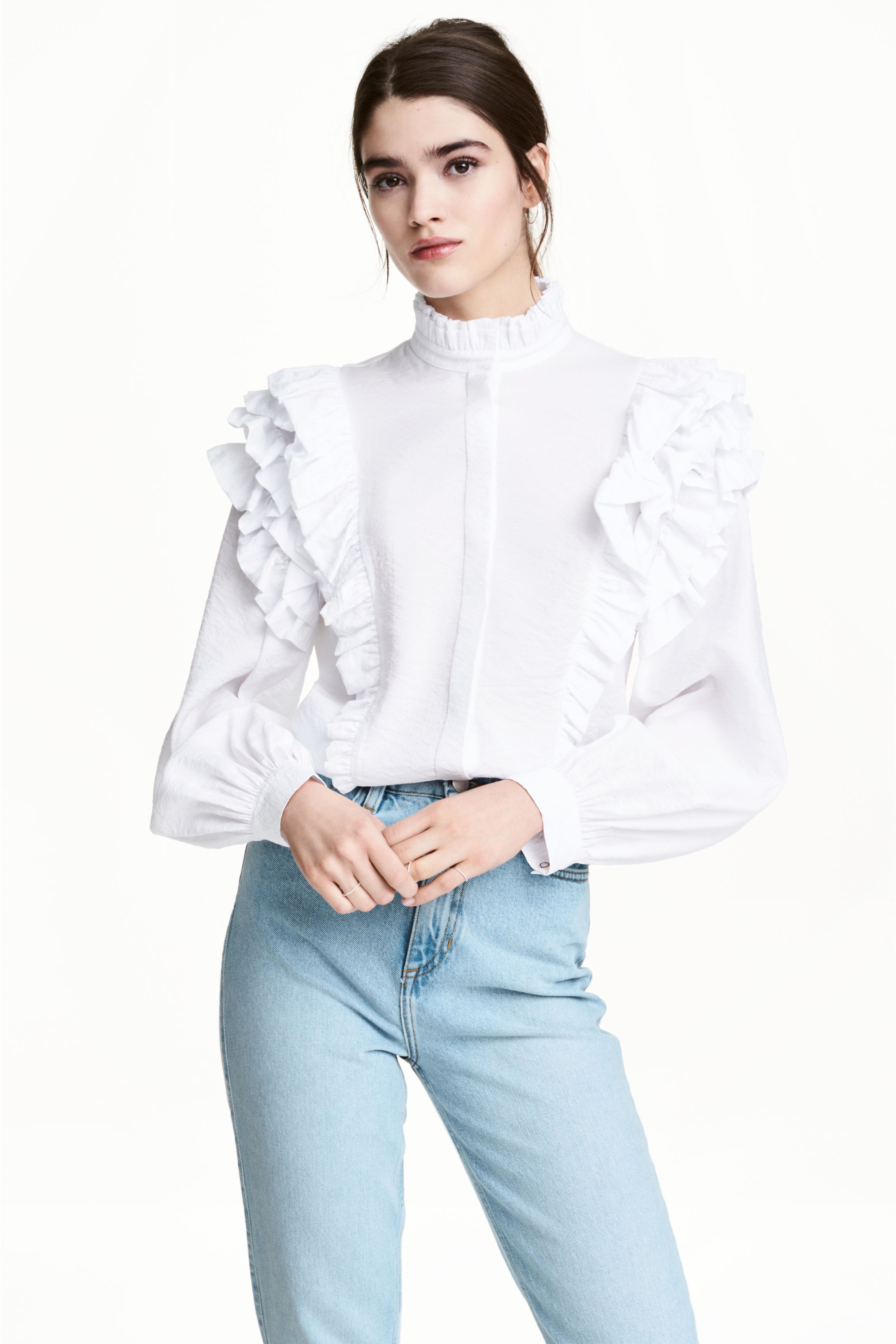 Bluzka z falbankami hitem z H&M/fot. hm