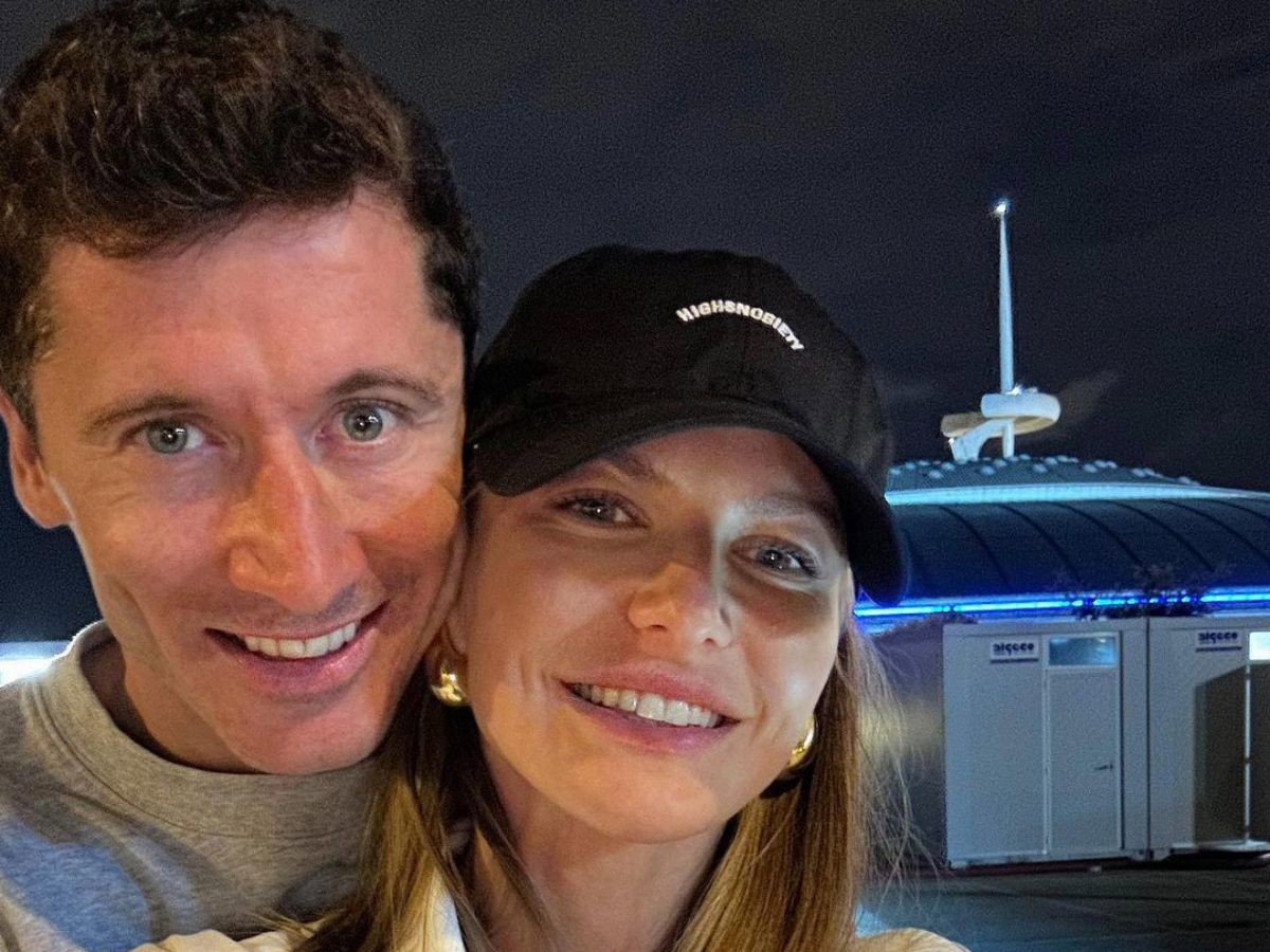 Anna i Robert Lewandowscy