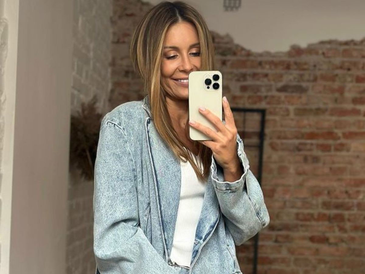 Jeansy wide leg w stylu Małgorzaty Rozenek-Majdan