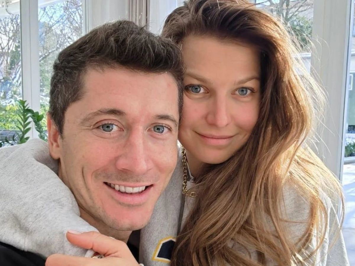 Anna Lewandowska kibicuje mężowi