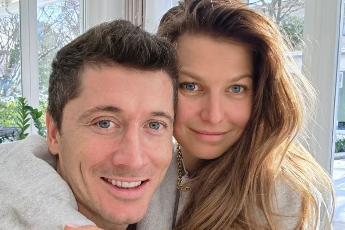 Anna Lewandowska kibicuje mężowi