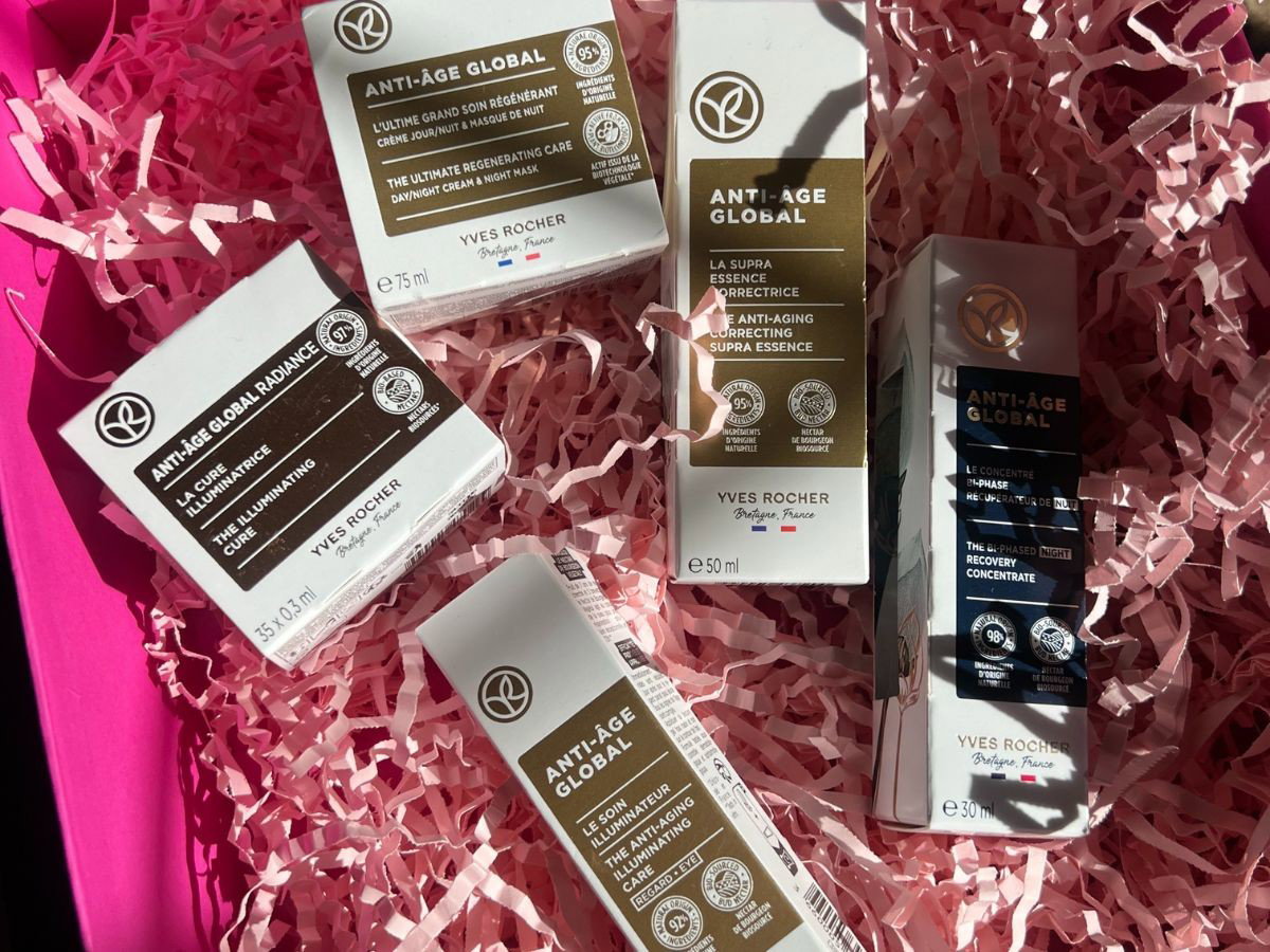 Przetestowałam linię Anti-Age Global Yves Rocher