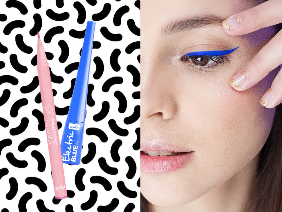 kolorowy eyeliner przegląd z drogerii