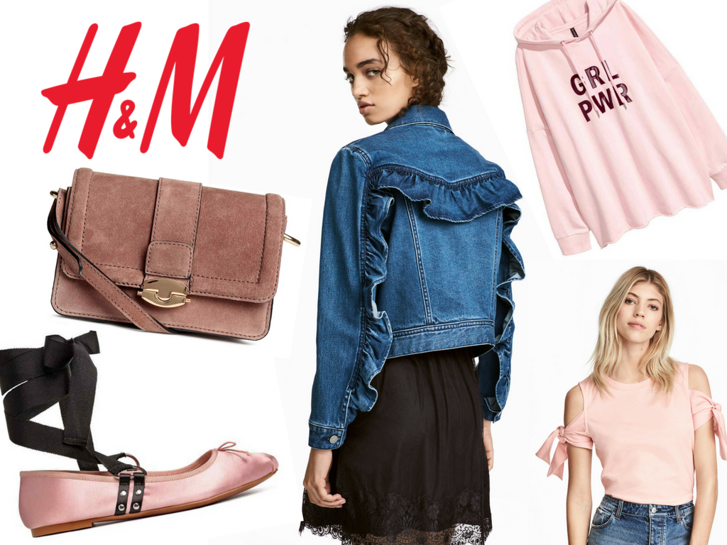 wyprzedaż h&m lato 2017 dżinsowa kurtka zamszowa torebka
