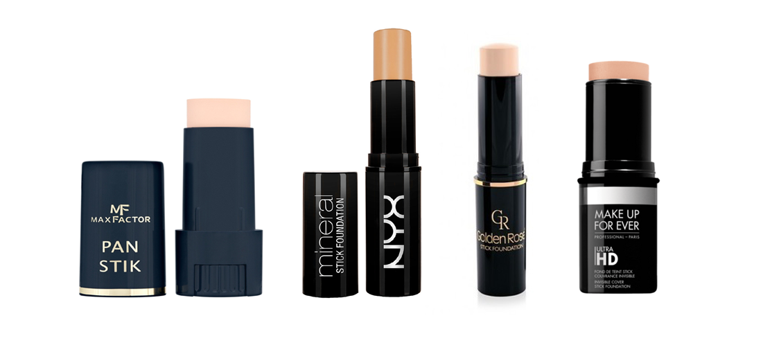 podkłady w sztyfcie Max Factor NYX Golden Rose Make Up For Ever