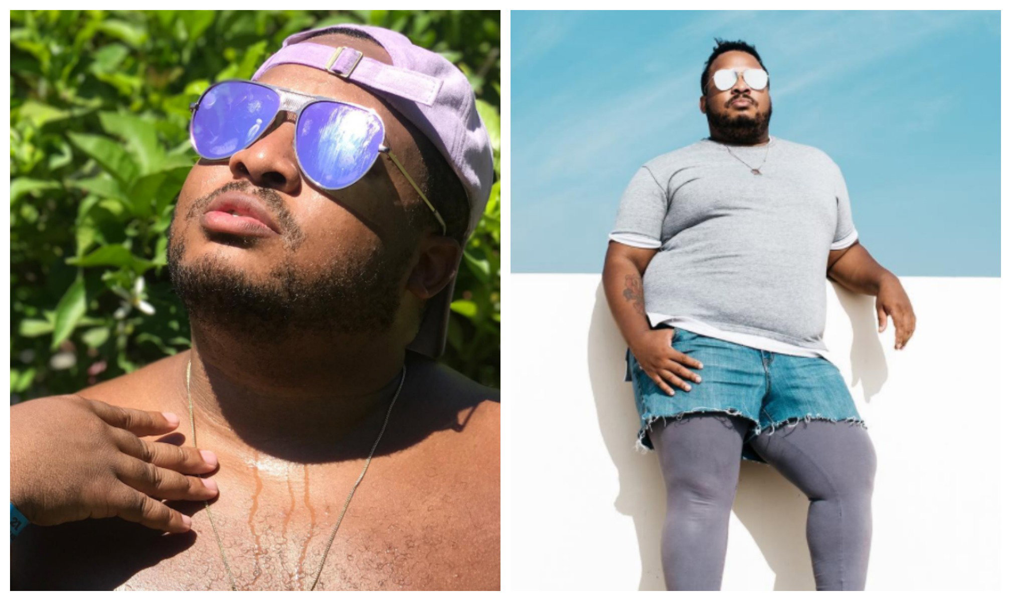 Dexter Mayfield model plus size