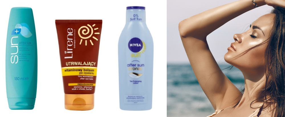 balsamy przedłużające opaleniznę avon lirene nivea