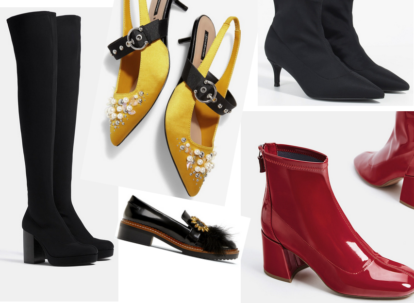 modne buty na jesień kozaki botki szpilki mokasyny