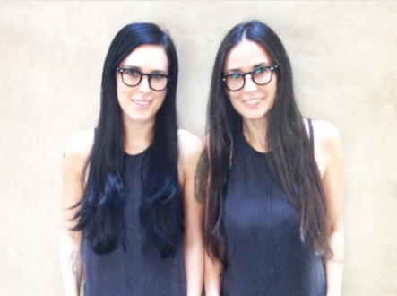 demi moore z córką