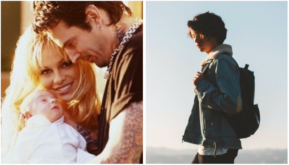 Pamela Anderson Tommy Lee i Dylan Jagger Lee
