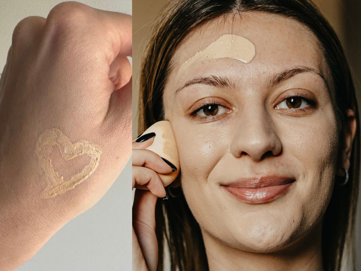 Podkład w kropelkach z SPF20 i dziką różą
