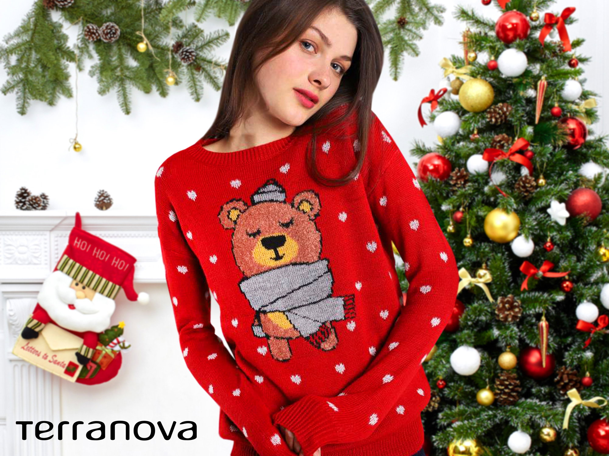 świateczny sweter dla nastolatki