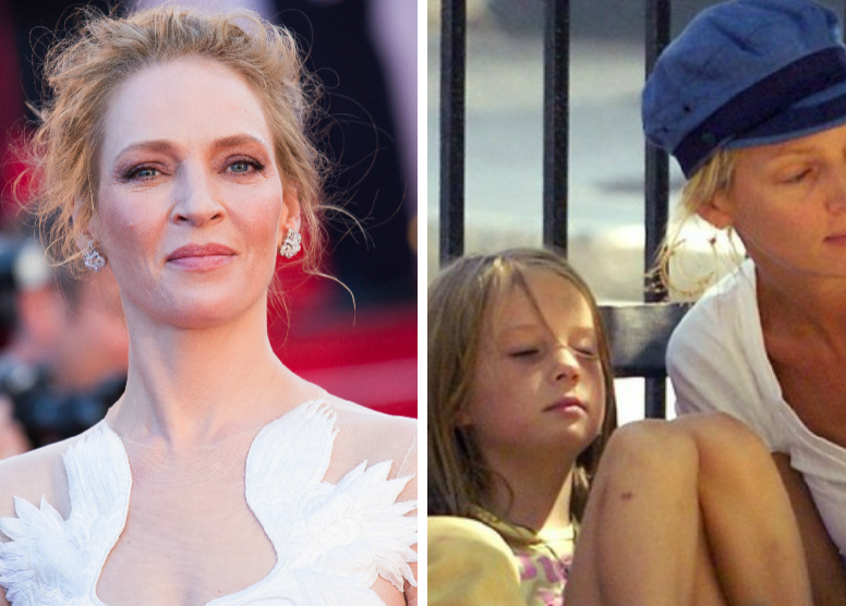 Uma Thurman z córką
