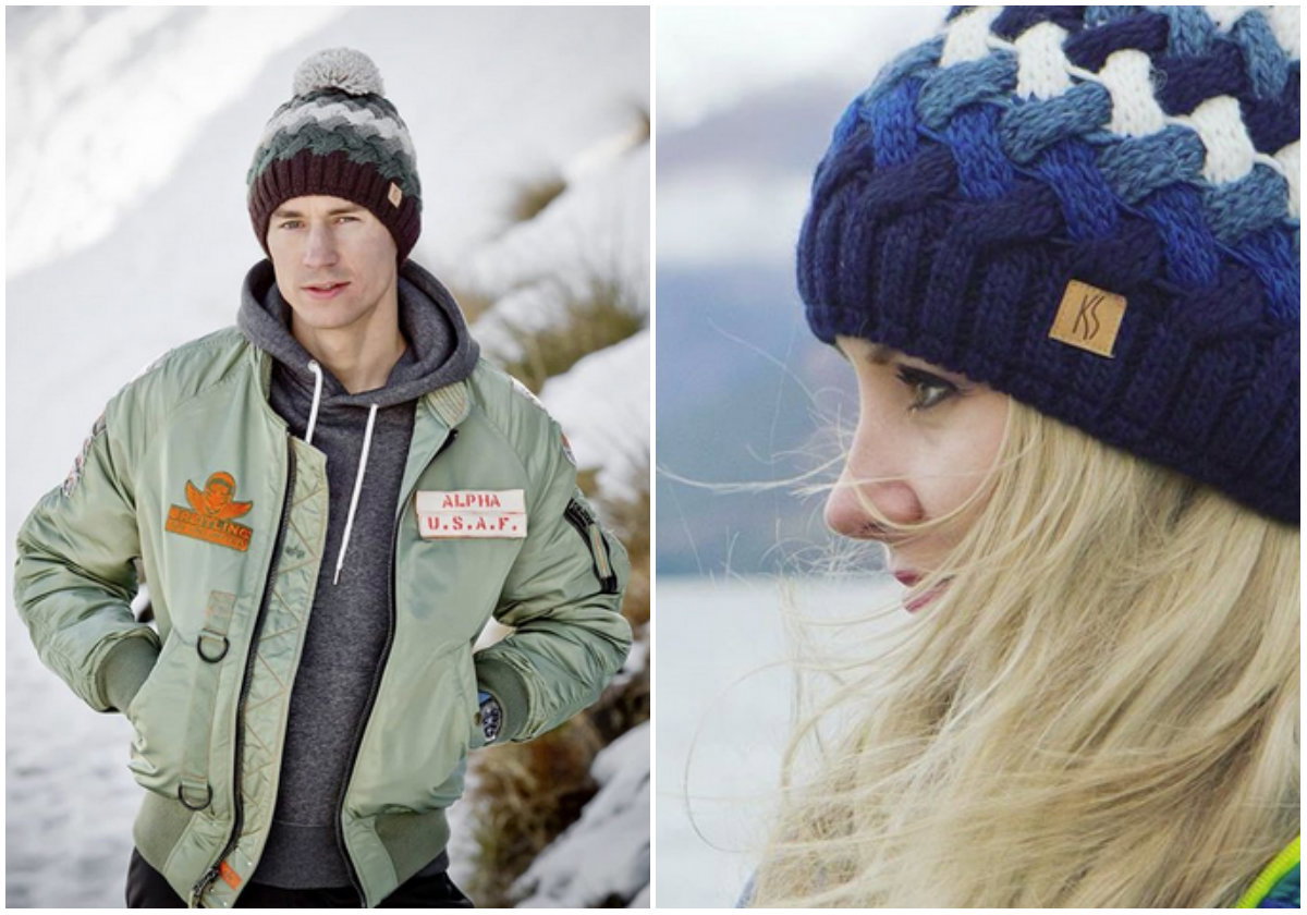 kamil stoch i ewa bilan stoch marka czapki