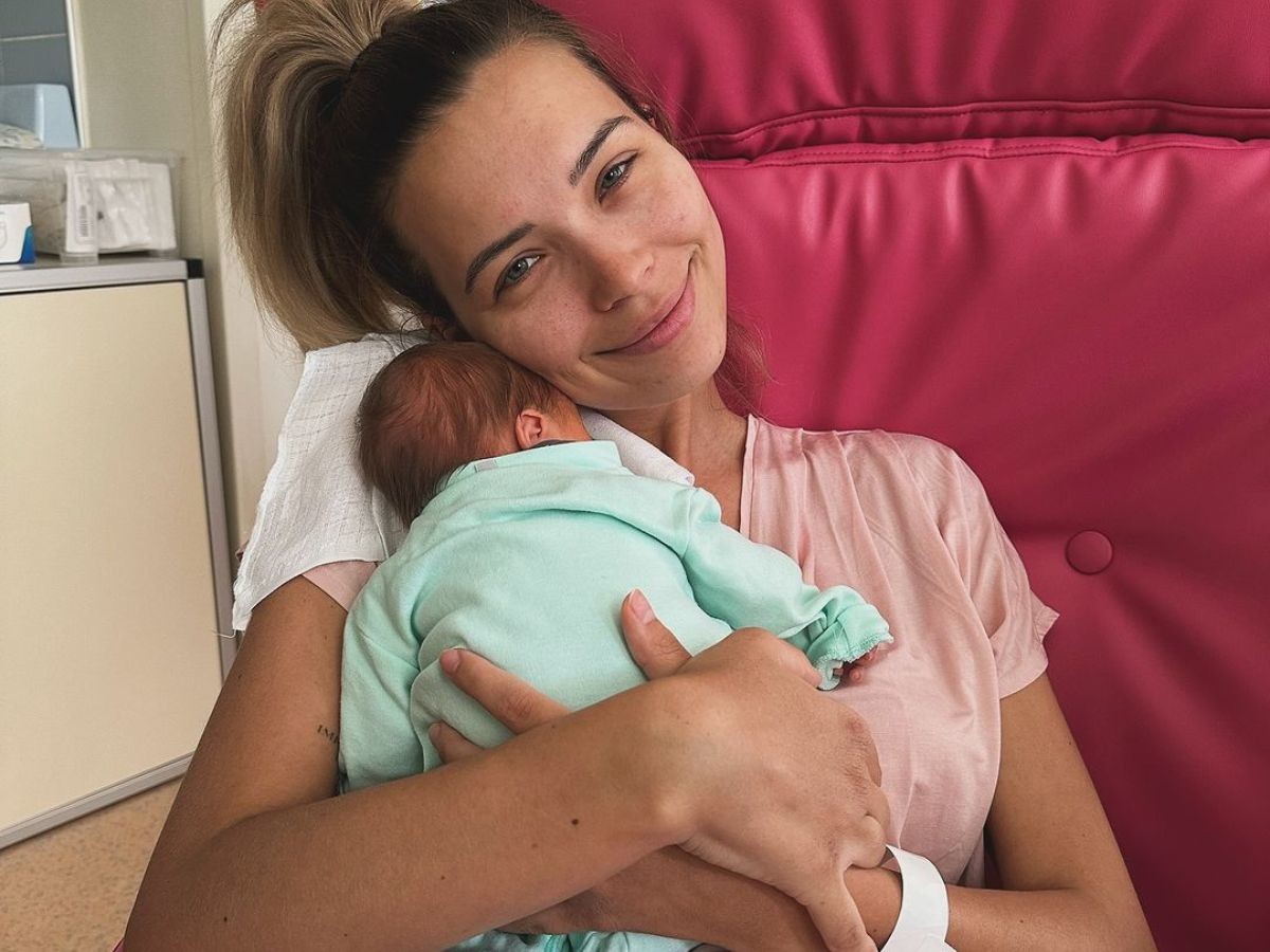 Sandra Kubicka o wyglądzie synka