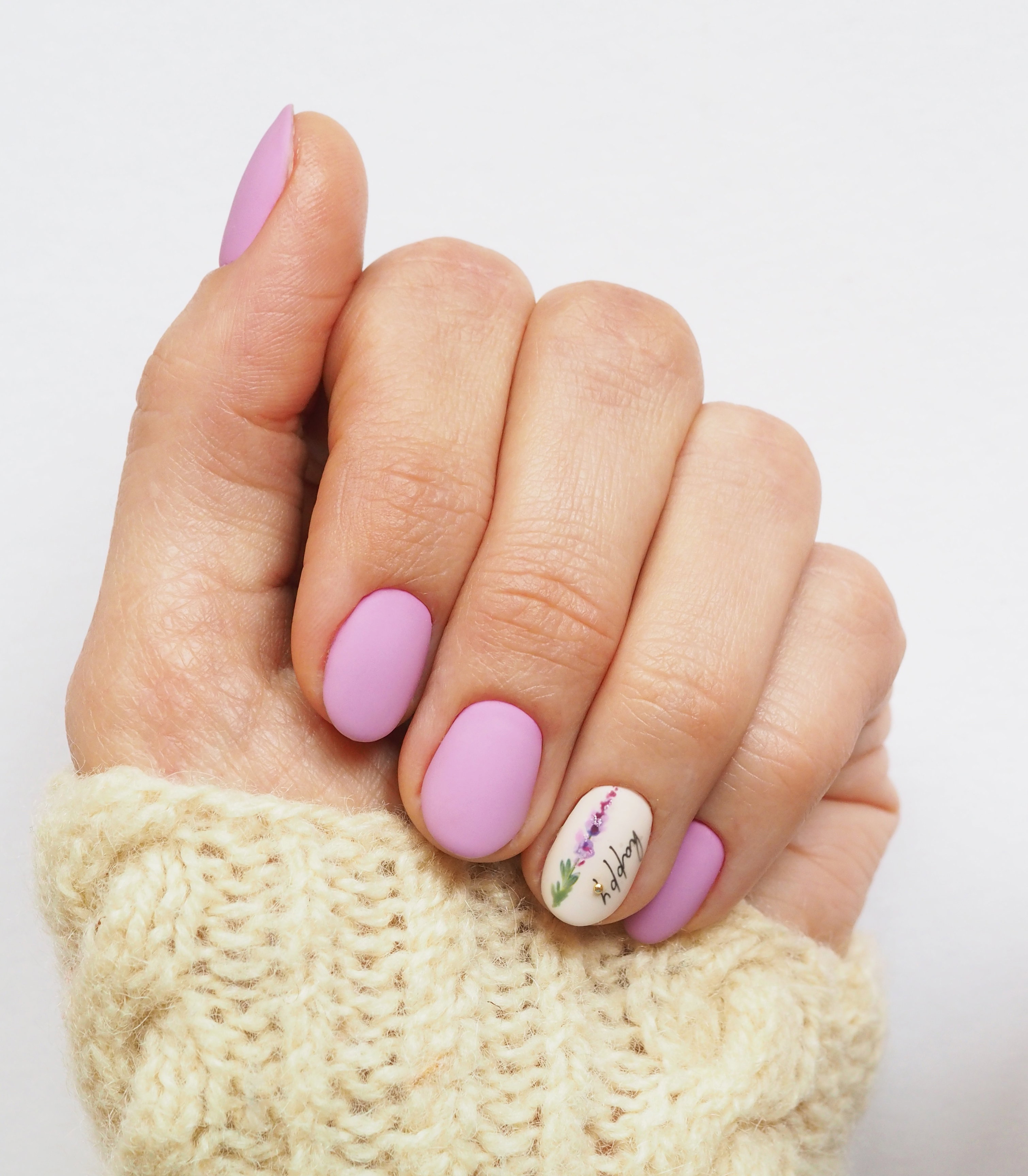 wiosenne manicure