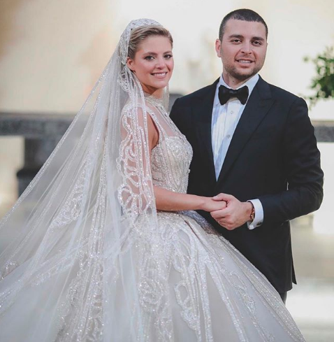 Najpiękniejsza suknia ślubna to ta Christiny Mourad [DUŻO ZDJĘĆ]