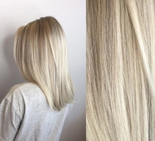 Włosy blond 2020 - koloryzacja stone blond