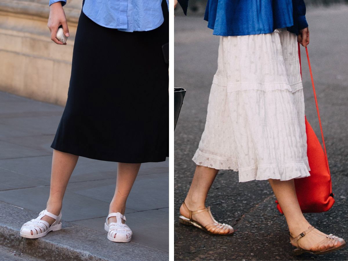 jelly sandals