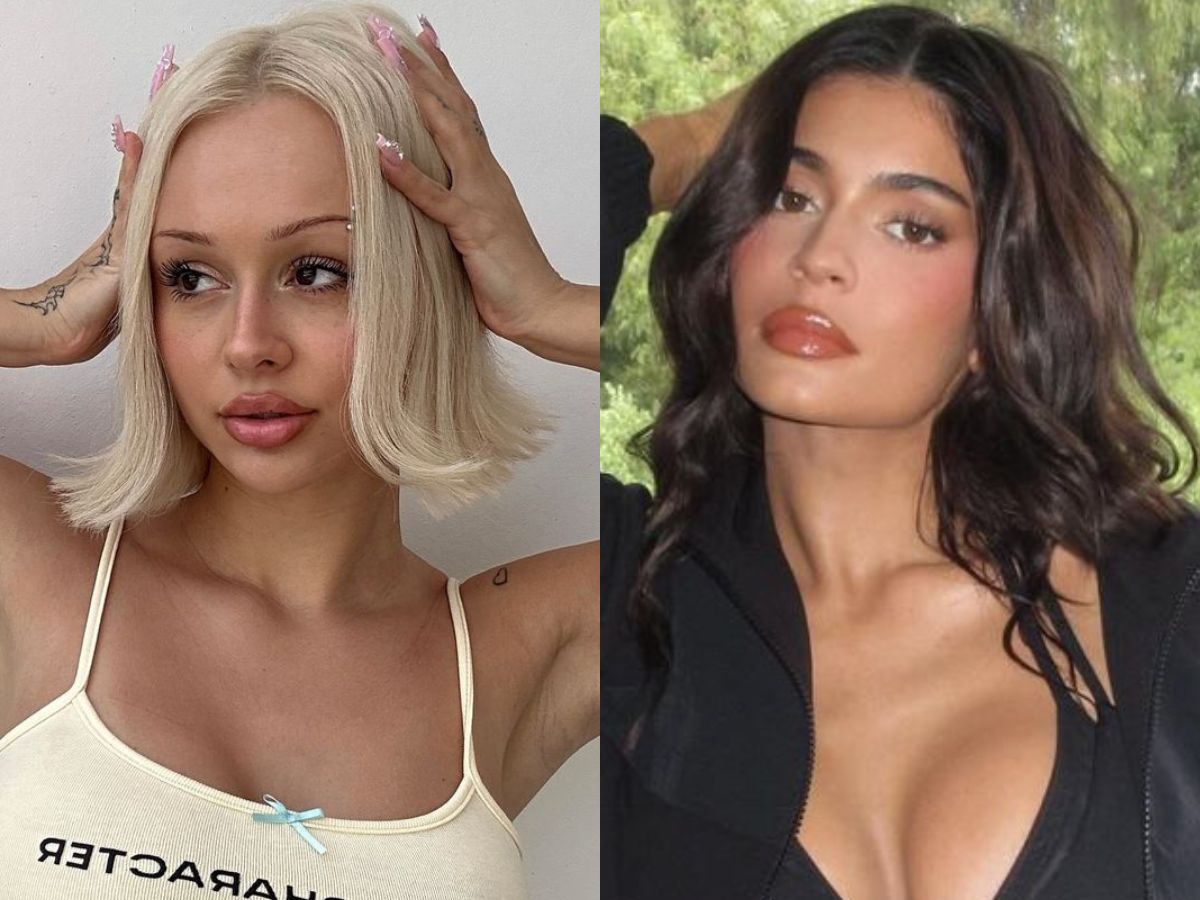 Mini spódniczka balloon w stylu Lili Janowskiej i Kylie Jenner