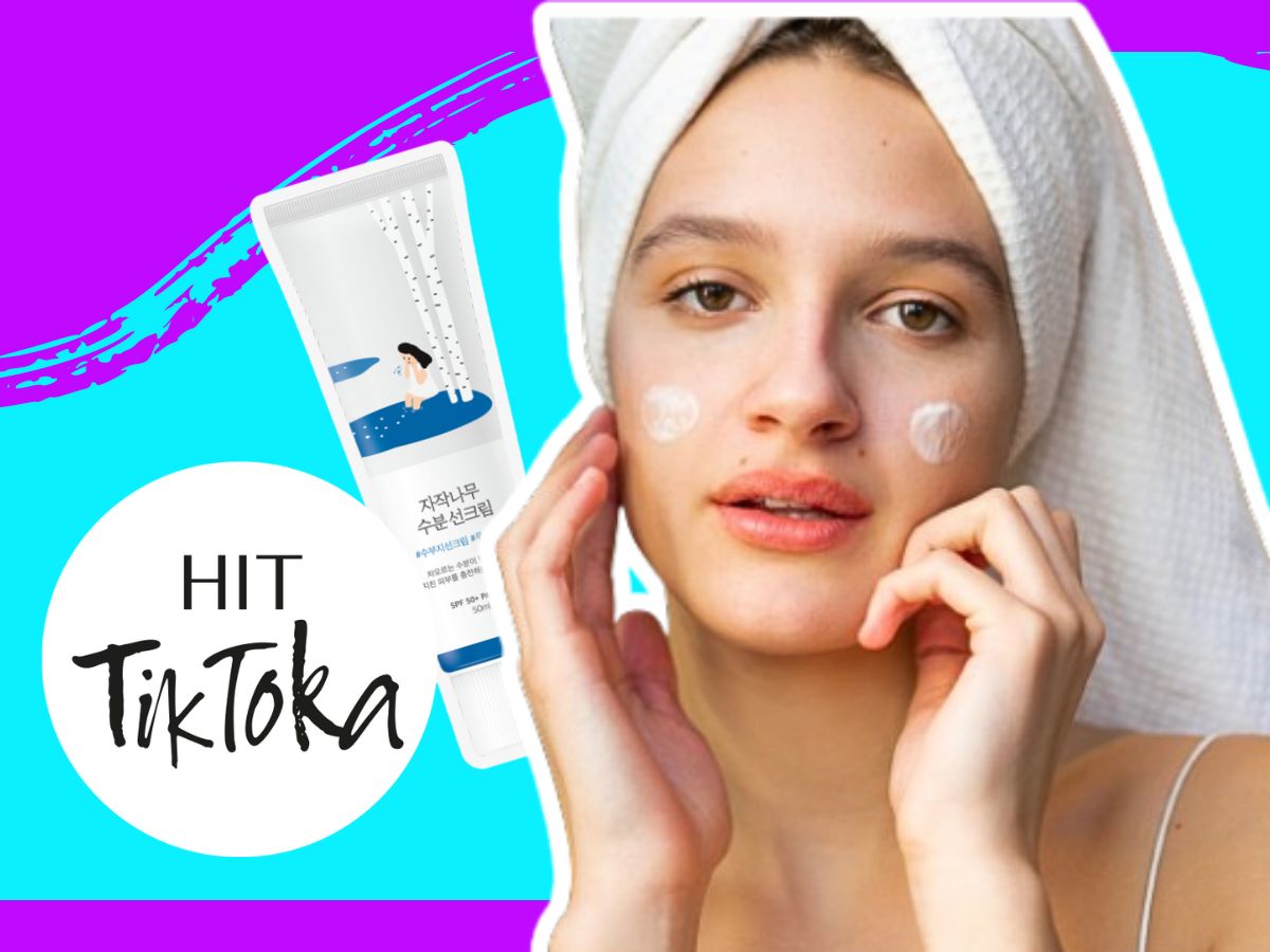 Hit wprost z TikToka! Koreański SPF 50+ z sokiem z brzozy to zastrzyk ukojenia dla przesuszonej skóry. Nie zapycha porów i nie wyświeca makijażu