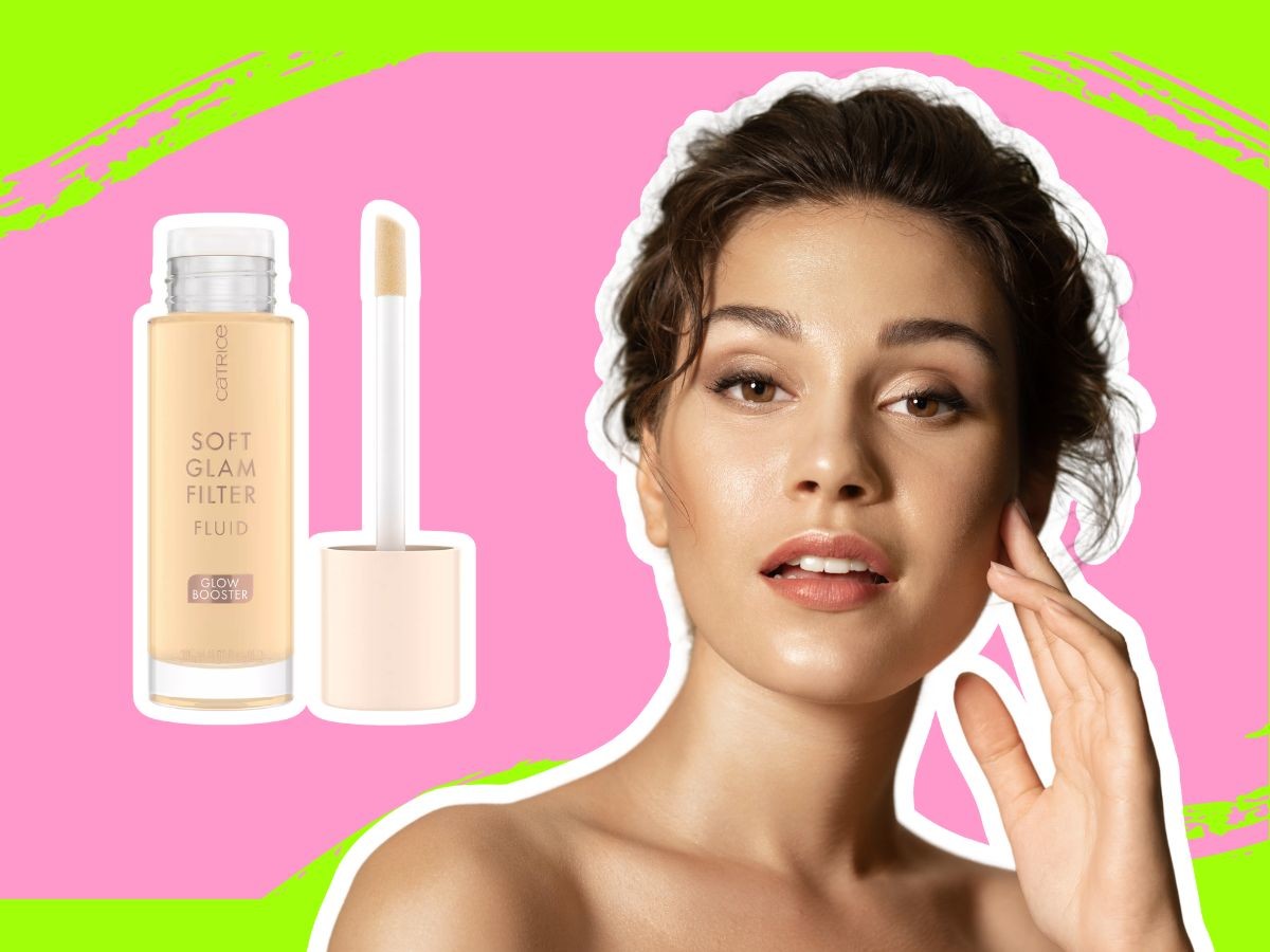 lekki podkład rozświetlający catrice soft glam filter fluid