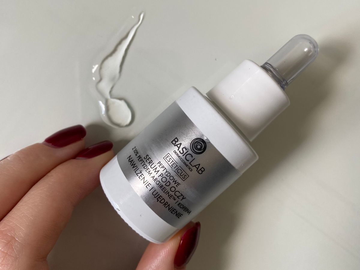Peptydowe serum pod oczy od BasicLab