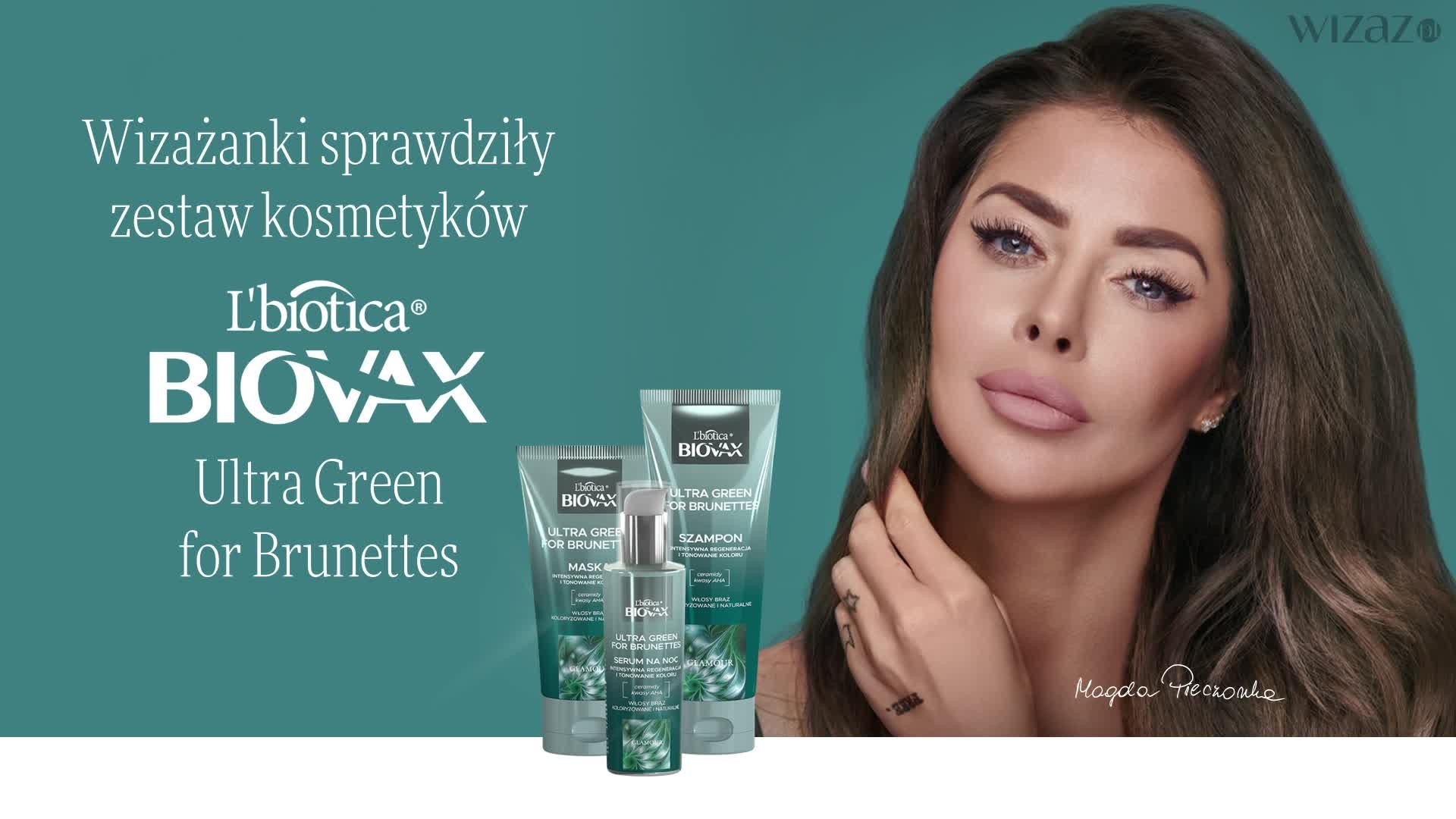„Piękny zapach, a przede wszystkim skuteczne działanie”. Zestaw kosmetyków do włosów L`Biotica Biovax Ultra Green for Brunettes przetestowany!