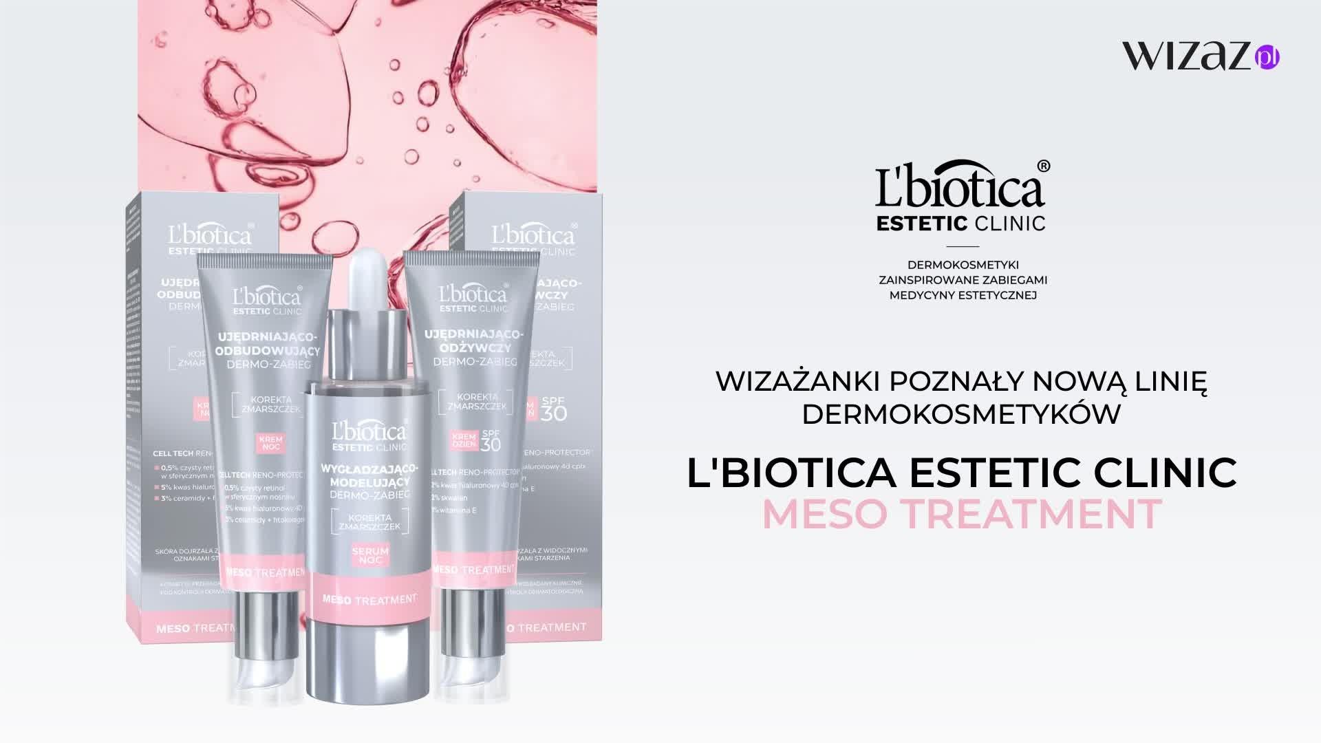 „Ta seria ma mega moc. Oprócz wygładzenia i ujędrnienia cera zyskała blask. Spłyciły się też zmarszczki mimiczne”. Dermokosmetyki L'biotica Estetic Clinic Meso Treatment przetestowane!