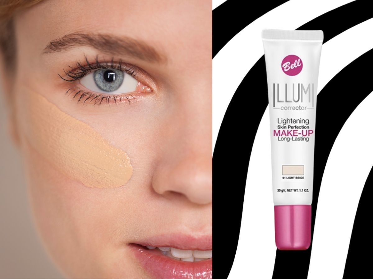 Trwały rozświetlający podkład Illumi - Corrector Lightening Skin Perfection od Bell
