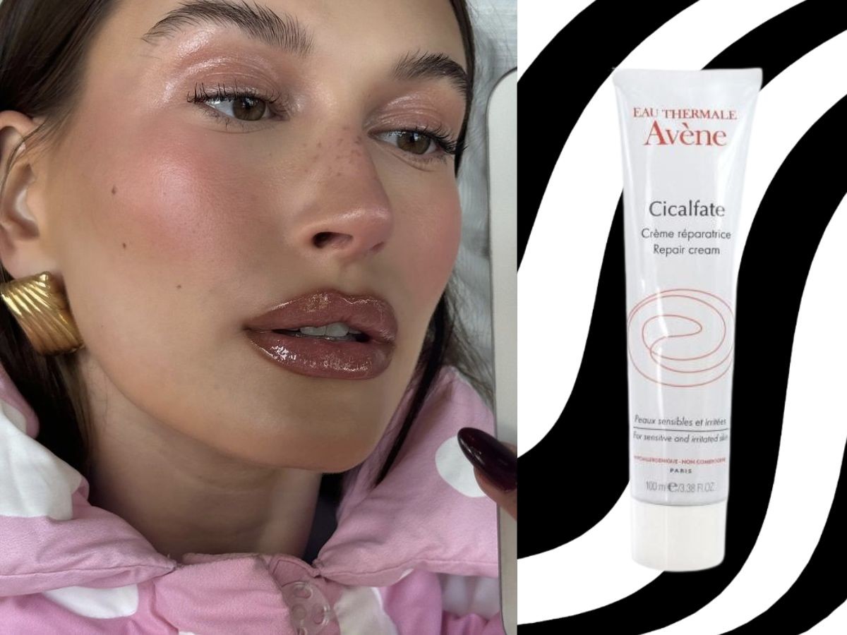 Hailey Bieber sięga po apteczny krem nawilżający, który odbudowuje skórę i działa jak plaster.