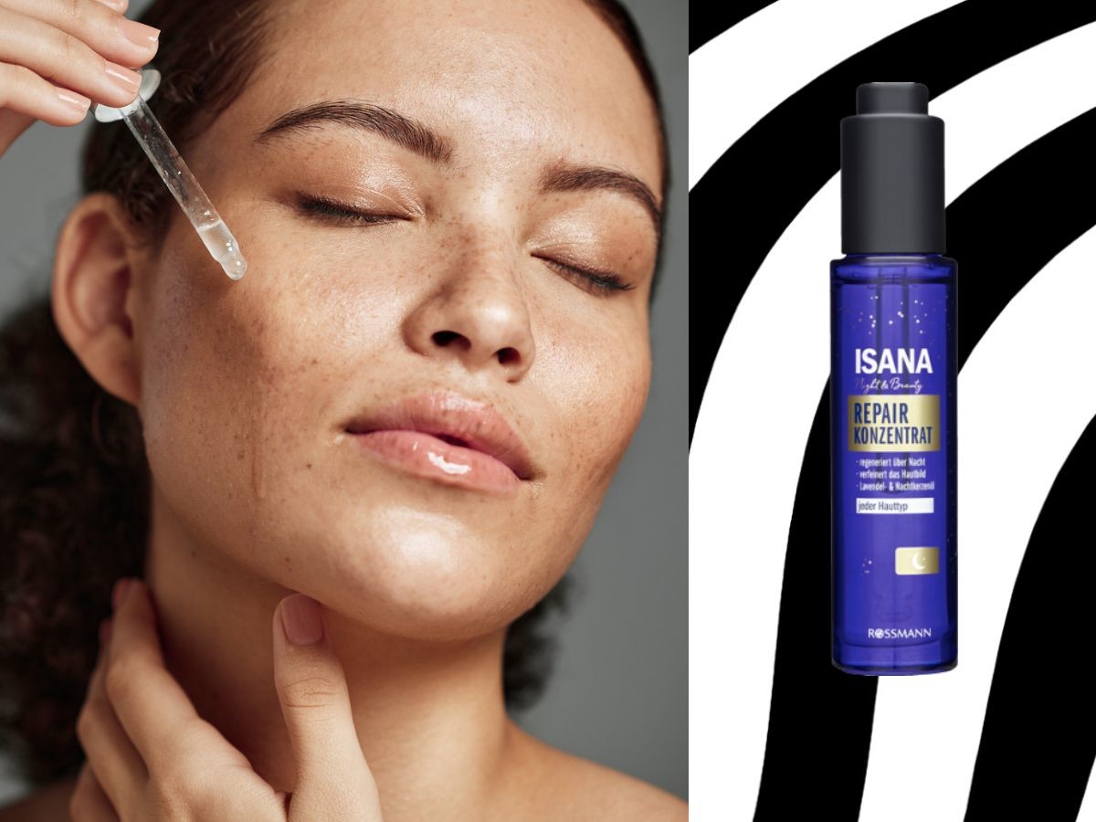 Nocne serum Night & Beauty od marki Isana 