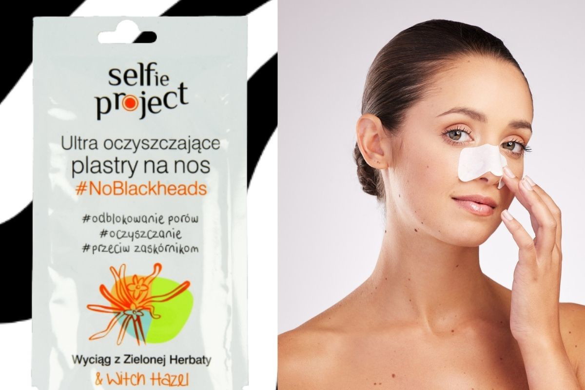Plastry na nos oczyszczające Selfie Project