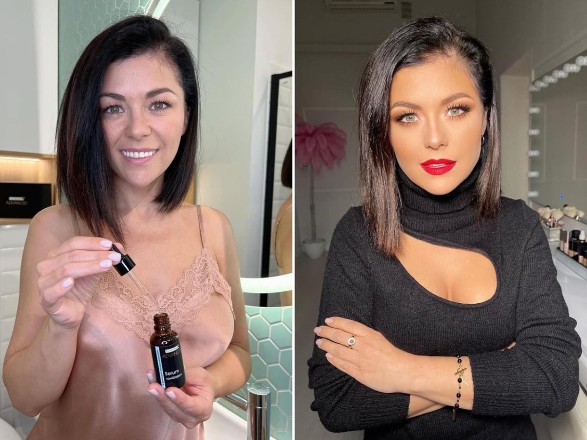 Katarzyna Cichopek używa serum nawilżającego Novaclear