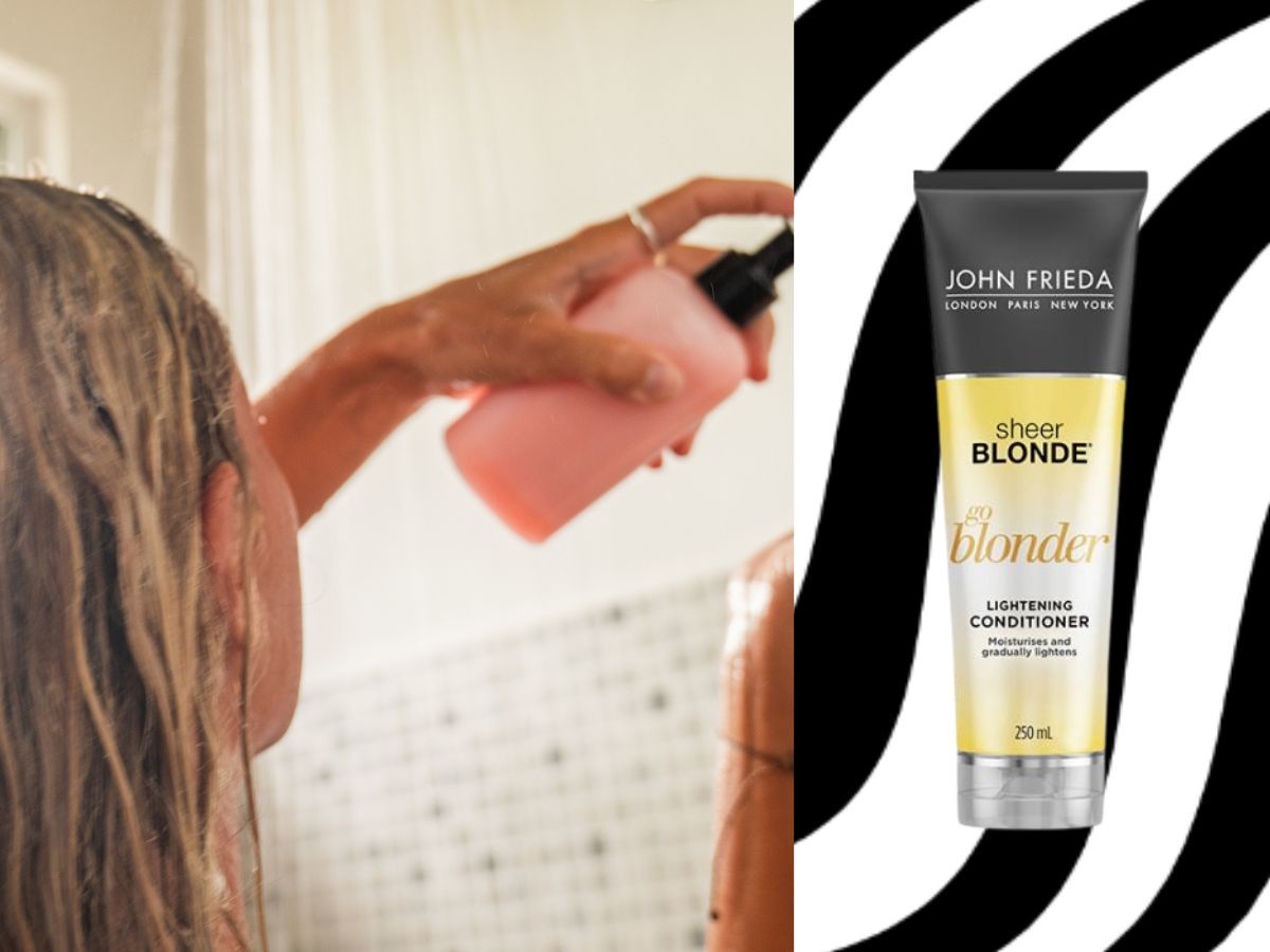 Odżywka do blondu Go Blonder Lightening Conditioner z serii Sheer Blonde od John Frieda