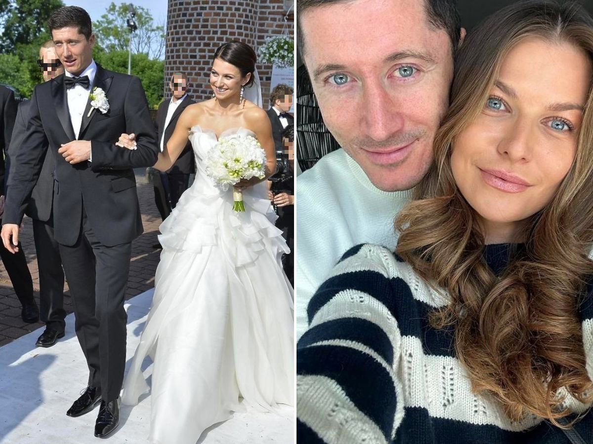 Anna i Robert Lewandowscy świętują 10. rocznicę ślubu