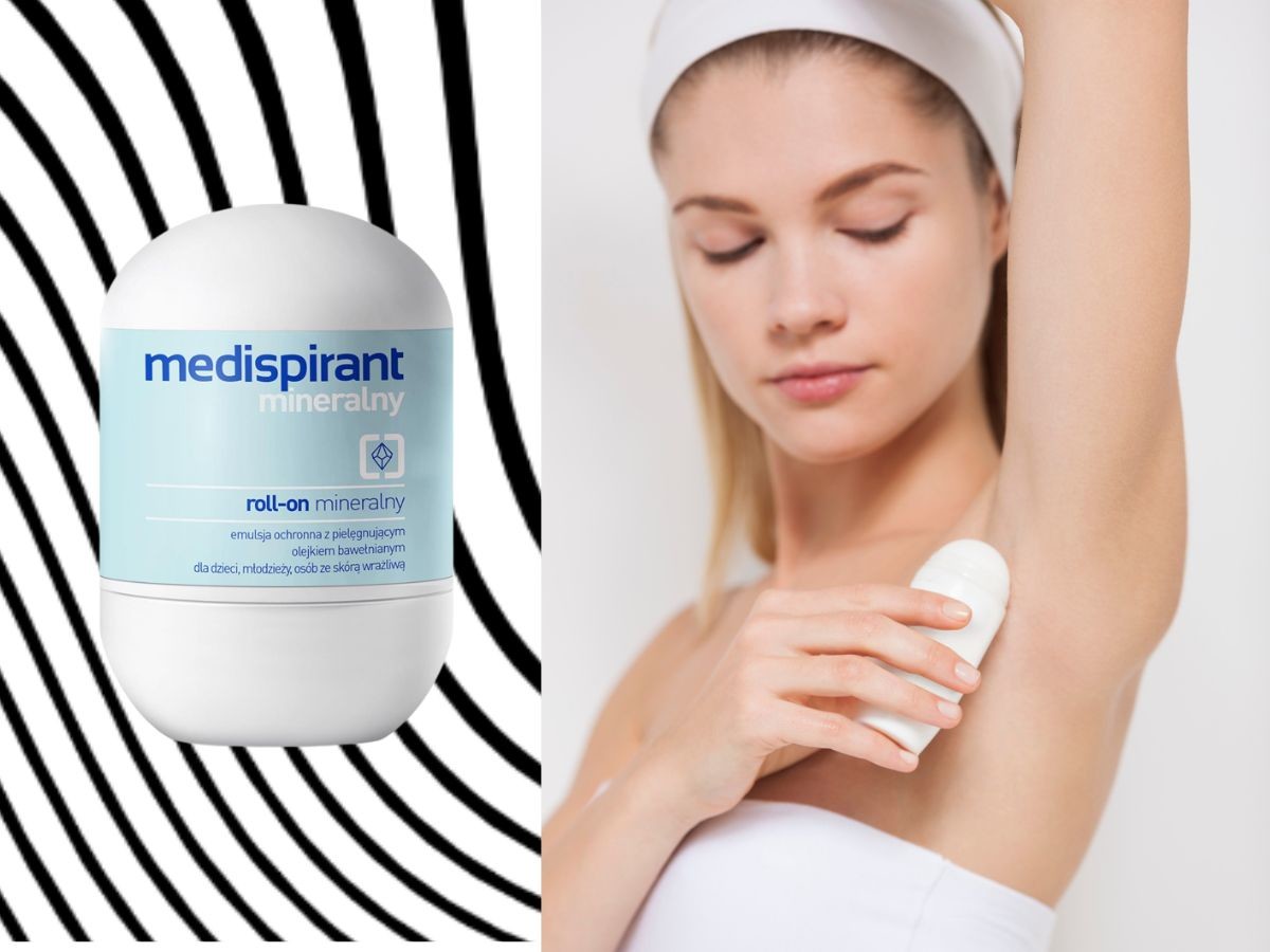 Mineralny antyperspirant z jonami srebra Medispirant
