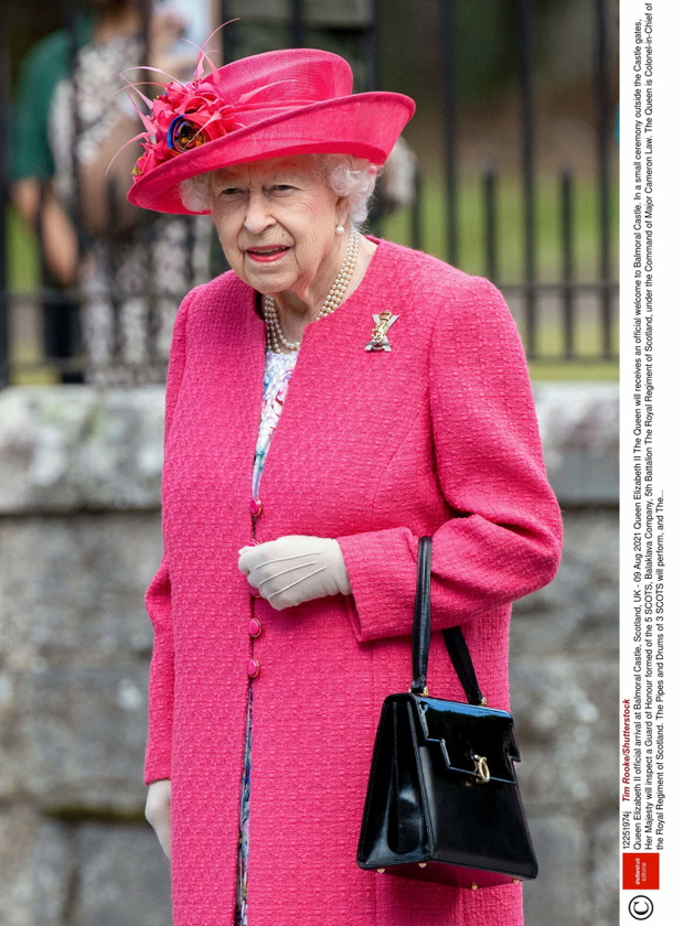 Królowa El?bieta II na zamku Balmoral