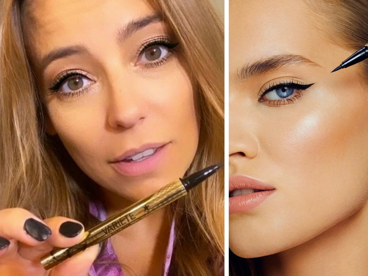 Ten eyeliner za 19 zł ten z Kat Von D za 100 zł! Anna Mucha używa go w codziennym makijażu