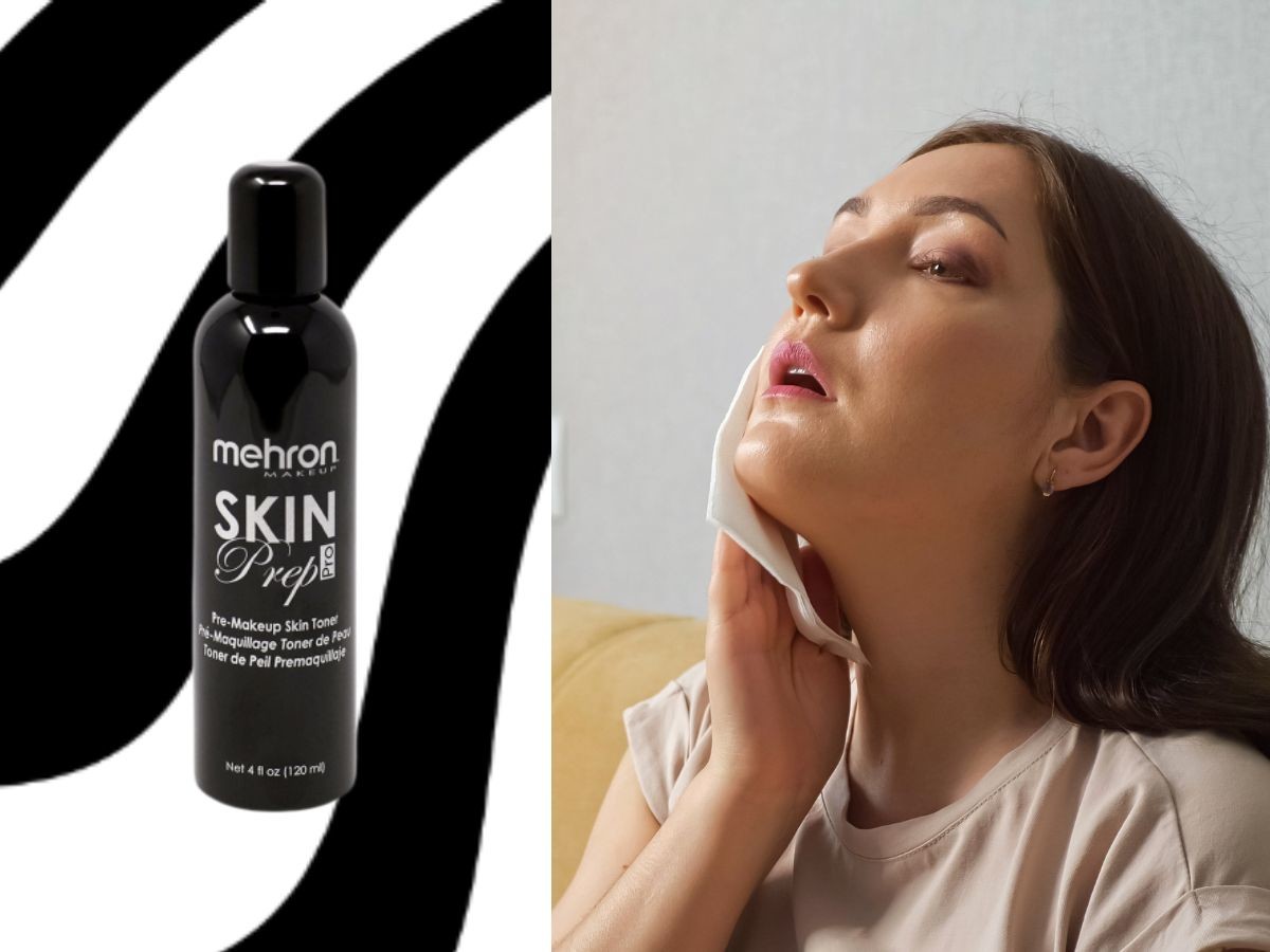 Antyperspirant do twarzy w sprayu Mehron