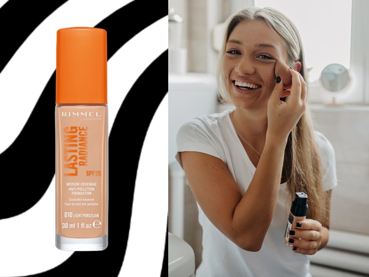 Rozjaśniający podkład z SPF 25 Rimmel