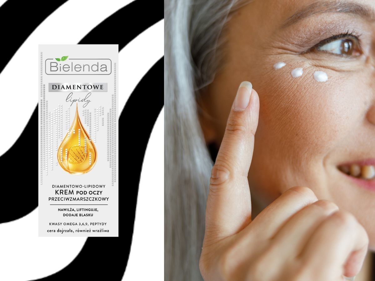 Diamentowo-lipidowy krem pod oczy Bielenda