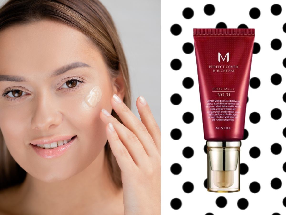 koreański krem BB z ceramidami i SPF 42