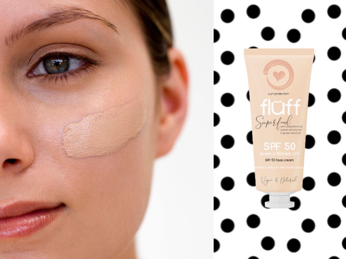 krem wyrównujący koloryt z SPF 50 i kwasem hialuronowym