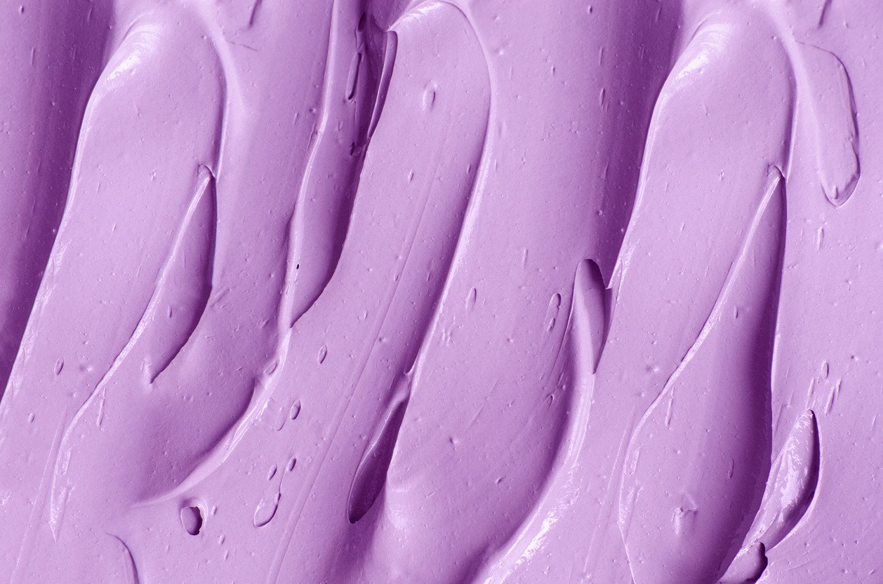 purpurowa maska do włosów